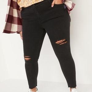 Old Navy Black Rockstar Jeans - 18